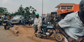 Day-to-day traffic in Kampala, Uganda